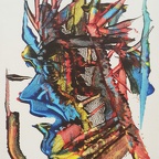 Isaiah zilberman 52x69.5 Digital reprodaction on canvas