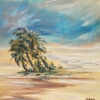 Yoram back 50x60 oil on canvas