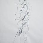 Beck Karin · Ohne Titel · Bleistift auf Papier · 44 x 62 cm · 2002