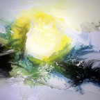 Hoops Kathrin · „White Light“ · Öl-Acryl-Mischtechnik · 100 x 140 cm · 2014