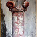 Lichtenhofer-Wagner Brigitte · „Der rosa Hydrant“ · Öl auf Leinwand · 70 x 50 cm · 2015.jpg