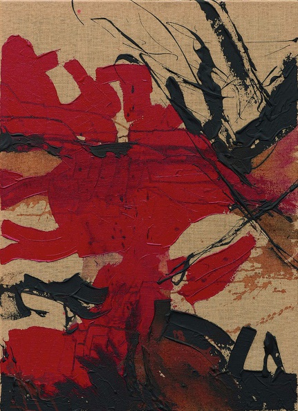Beken Aigerim · 02 · „Balbyrauin – Kasachische Kyi“ · Acryl auf Jute · 80 x 110 cm · 2012.jpg