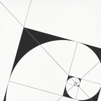 Ross Linde · 01 · Spirale XVIII „Suprematistisch“ · Acryl auf Nessel · 100 x 100 cm · 2014