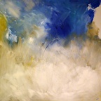 Zugmayer - Ueber den Wolken, 100x100 cm