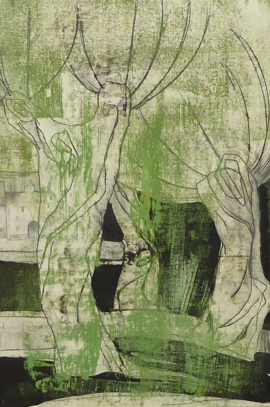 Sigita Daugule, Bäume, Acryl auf Papier, 83x53 cm.jpg