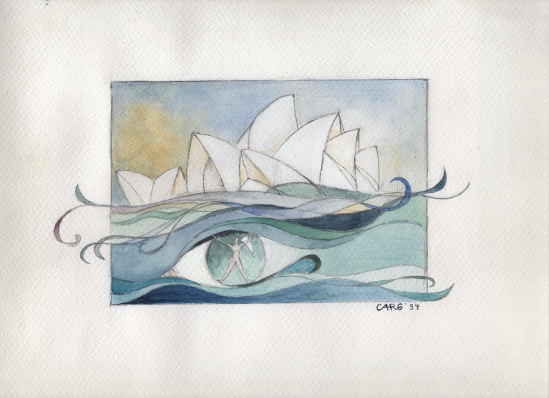 Carg Michele - Sydney Opera House, Aquarell.jpeg