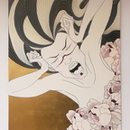 Tamara Matara, Burning Soul, Mischtechnik a.L, 100x80 cm