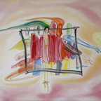 The Visitors, oil on canvas, 105x 75 cm, 2007