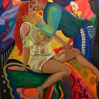 Helenna - The Kiss, 110x70 cm