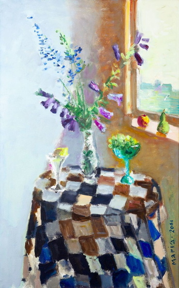 Isayonok Mariya - Table by the Window, 2001.jpg