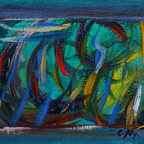 Christine Ny - Farbenfenster 11,5x15,5 cm