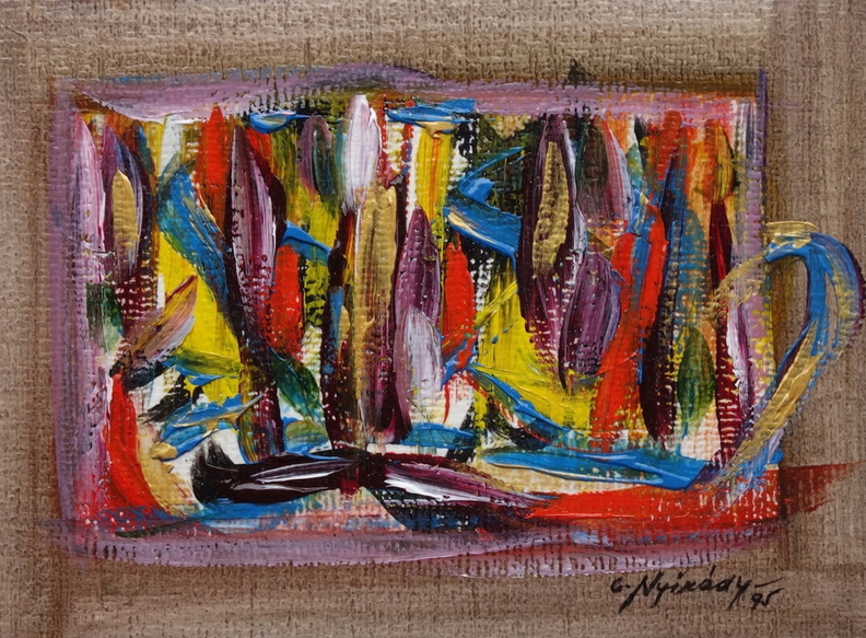 Christine Ny - Alle Farben in die Kanne geworfen, 11,5x15,5 cm.jpg