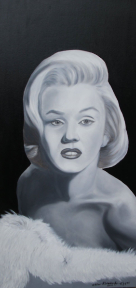 Monroe, Öl auf Leinen Größe 70x40 cm.png
