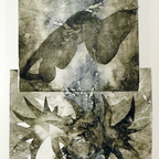 Jüttner Renate, Junikind, Lithographie, 70x50 cm