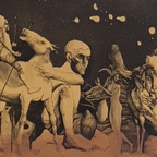 Stoimen Stoilov - Mythos, Radierung, 23,5 x 33 cm