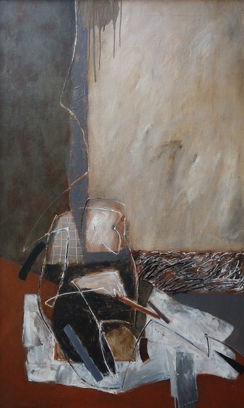 Manzerew Sergej - Der Bettler, Öl a.L. 135 x 85 cm.jpg