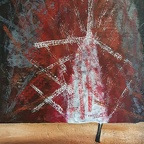 Maralo - All what's left, Acryl auf Leinwand, 120 x 90 cm