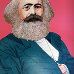 Zdrahal Karl Marx 70x50 cm