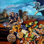 Lesnaya lasset-uns-beten 80x80 cm