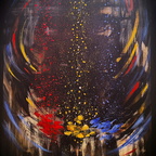 Merta Regina Chaos im Cosmos 2025 100x80 cm